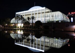 Estreno de la nueva iluminación del Palau de la Música